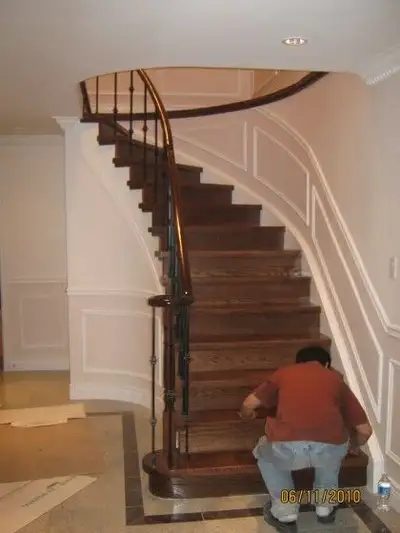 Red Oak Custom stair treads, railings , nosing at best price, View more