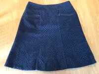 Spanner Grey with black polka dot skirt - size 10