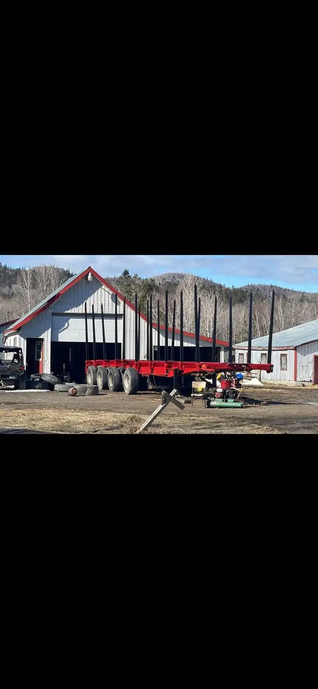 trailex remorque a billot log trailer  in Heavy Equipment Parts & Accessories in Gaspé - Image 5