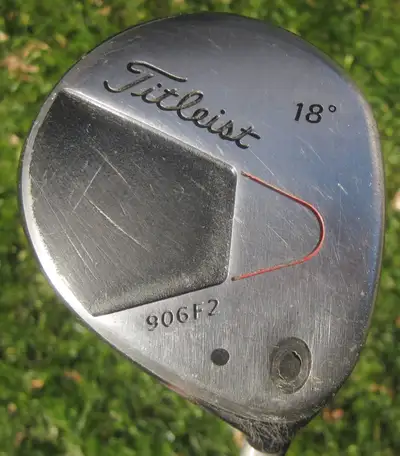 TITLEIST 5 Wood 906F2 18 degrees right handed RH stiff flex, View more