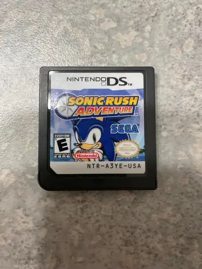 Sonic Rush Adventure DS Cartridge Only TESTED WORKS, View more