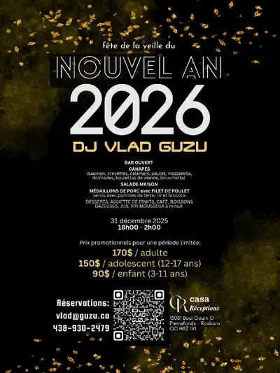 Fête du Nouvel An 2026, View more