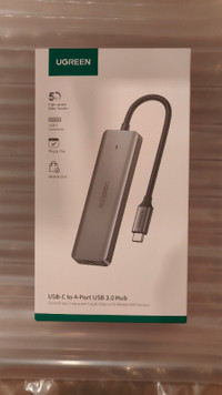 UGREEN USB C Hub - 4 Ports USB 3.1 Type C to USB 3.0 Hub Adapter