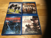 Blu ray lot de 3 films