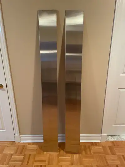 Sides for the refrigerator stainless steel, like new., View more