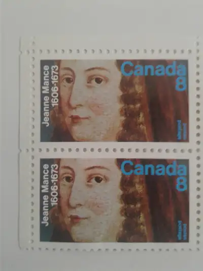 1973 Jeanne Mance .08$ Canadian Stamps, View more