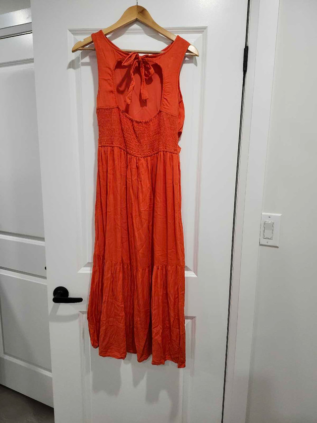 Womens Orange Maxi Dress  in Women's - Dresses & Skirts in Markham / York Region - Image 4