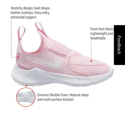 Nike Kids' Pre School Flex Runner Size 11 - slip on , View more