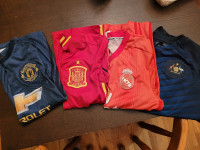 Official Soccer jerseys lightly used, 