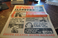 Sport illustré 1969 newpaper hochey baseball lutte rogation vach