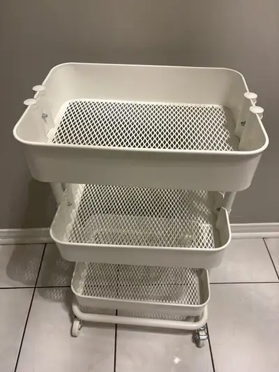 3-Tier Rolling Utility Cart (Negotiatable), View more