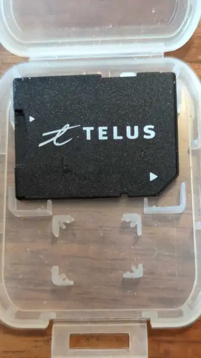 Telus SD Memory card , View more