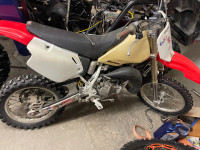 Parting out a 1997 Honda CR80 