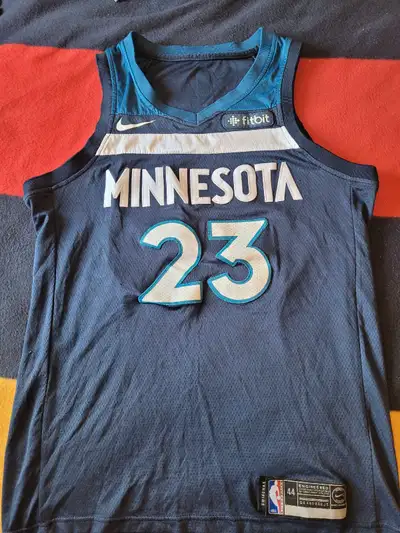 Minnesota Timberwolves #23 Jimmy Butler size 44 good condition text Brian 519 276 9480