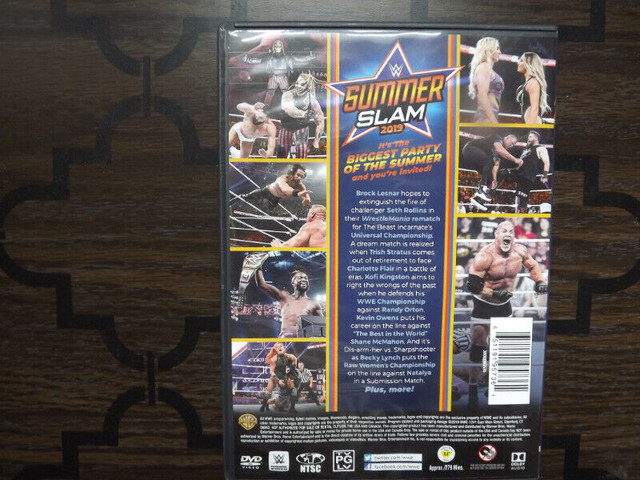 FS: WWE "Summer Slam 2019" 2-DVD Set in CDs, DVDs & Blu-ray in London - Image 2
