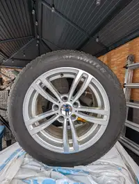 Dunlop winter tires with rims 