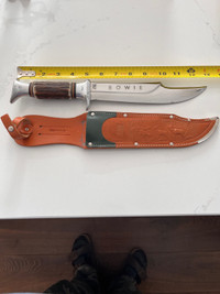 Vintage collectable Edge Brand Bowie hunting knife