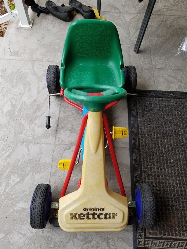 Original Kettcar pedal go cart very rare with stick shift Arts