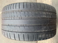 1 x single 325/30/21 Michelin Pilot super sports 75% tread