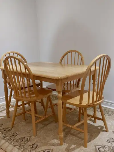 Wooden Dining Table Set (5 Piece), View more