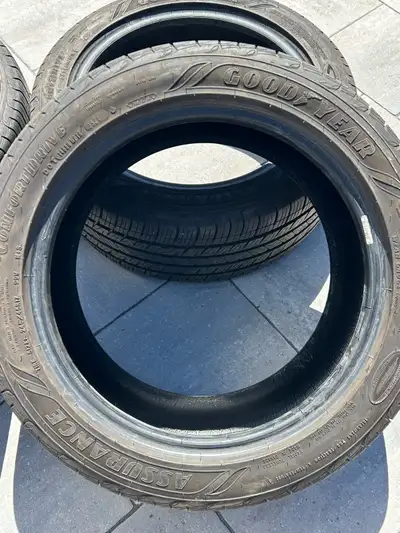 Quantity - 4 Tread Depth - 8/32” (lots of life left) Condition - Even wear, no plugs, no patches, no...