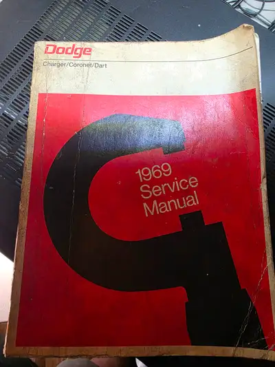 1969 Dodge Charger, Coronet, and Dart Service Manual, View more