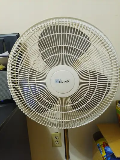 16-inch 3-Speed Oscillating Pedestal Fan with Adjustable height, View more