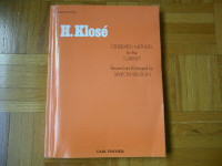 Livre: Methode pour clarinette de H.Klose