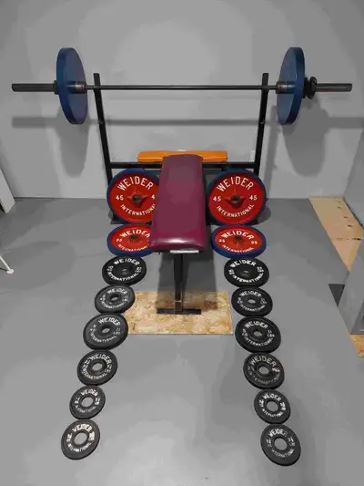 Weider International Barbell and Weights, View more