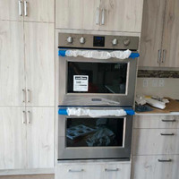 Double wall oven installation 198$