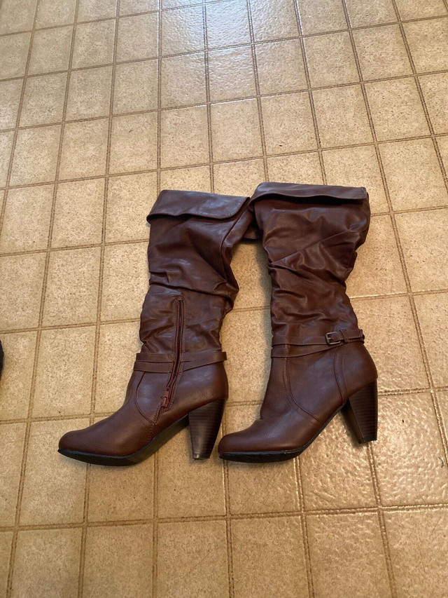 Ladies Vegan Fashion Boots - size 8 in Women's - Shoes in Kitchener / Waterloo
