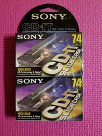SONY CD-IT CASSETTE TAPES 