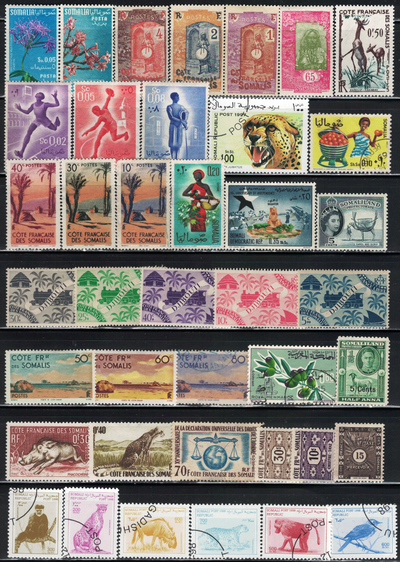 Somalia Stamps, 40 Different, View more