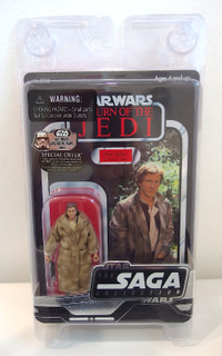 STAR WARS SAGA COLLECTION HAN SOLO TRENCH COAT 3.75” FIGURE