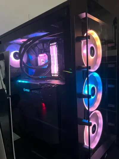 MSI 3080 AMD 5900x Gaming PC 32GB RAM 1TBSSD RGB everything, View more