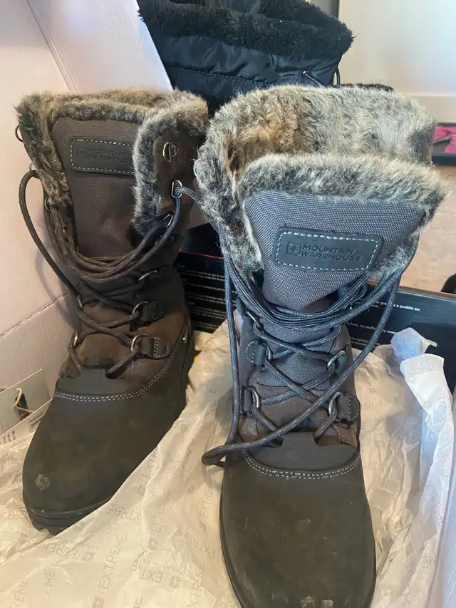 Women Winter Long Boots – Waterproof, Slip-Proof in Women's - Shoes in Calgary - Image 4