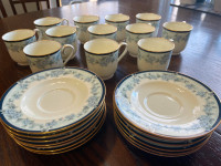 Vintage Noritake Cups and Saucers Set