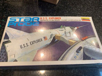 1976 Vintage LINDBERG STAR PROBE U.S.S. EXPLORER Model Kit #1149