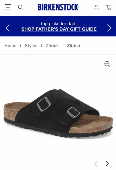 Birkenstock women Zurich Sandals , View more