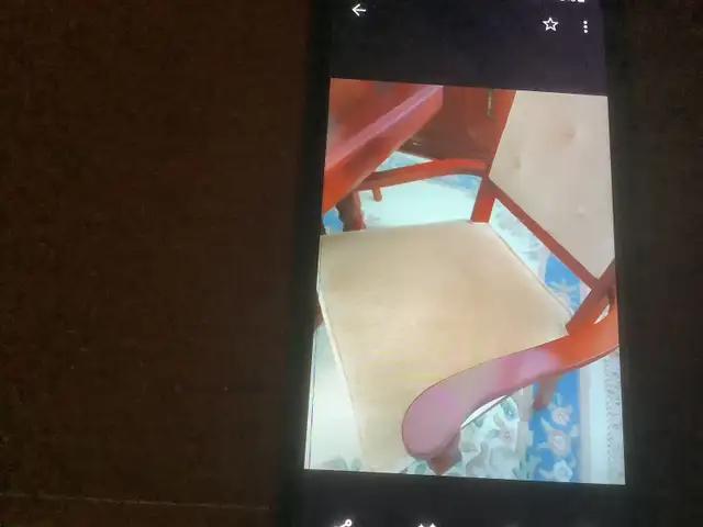 Dining set hutch, table seats six excellent condition in Dining Tables & Sets in Sarnia - Image 6