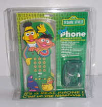 SESAME STREET BERT AND ERNIE TELEPHONE FROM 1997  REAL PHONE!