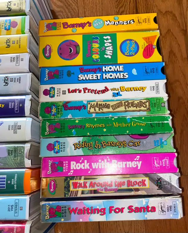 Barney and Friends VHS Lot of 25 Purple Dinosaur some Rarer in CDs, DVDs & Blu-ray in St. Catharines - Image 5