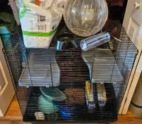 Large Cage And Accessories for Small Animals