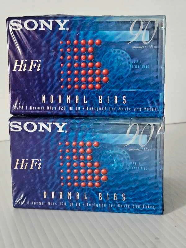 Sony HiFi  90-Min  Type 1 Normal Bais Audio Cassette $7 Each  dans Autre  à Ville de Montréal - Image 4