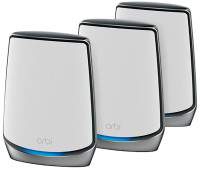 NETGEAR Orbi Tri-Band AX4200 Whole Home Mesh Wi-Fi 6E-RBK853-3P