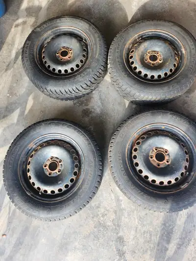 Tire Size: 215/65R16 (Fits 2009 Volvo XC70, Dodge Caravan, Honda CR-V, etc.) Bolt Pattern: 5x108mm (...