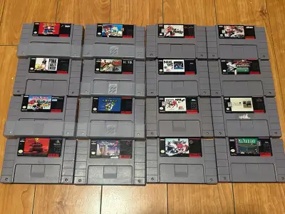 16 SNES Games, View more