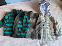 3 baby sweaters 6-9 months