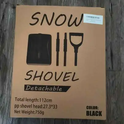 Adjustable Snow Shovel for Driveway and Car