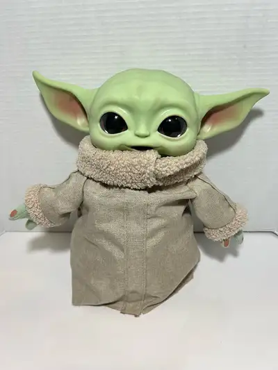 Star Wars The Mandalorian Child Grogu Large Vinyl Head Plush, View more